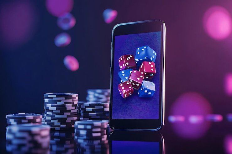 Layar keputusan Infinite Blackjack dengan tombol Hit, Stand, Double Down, Split di mobile primbon jitu
